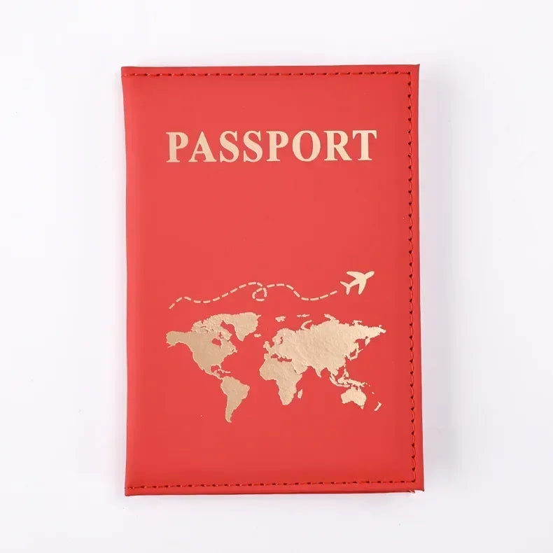 Pochette Passeport en Cuir Anti-RFID – Porte-cartes & Portefeuille Voyage