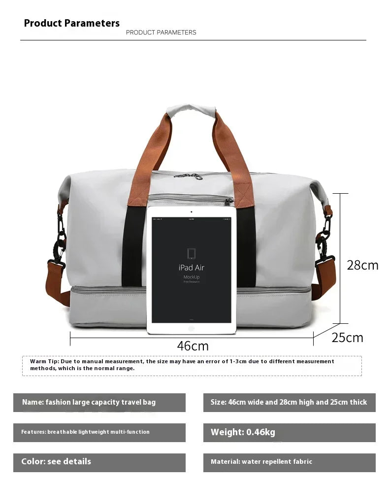 Sac de Voyage & Sport Multifonction – Grande Capacité & Imperméable