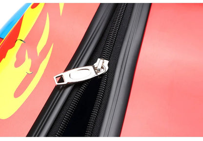 Valise enfant 3D à roulettes – Design voiture, garçon & fille
