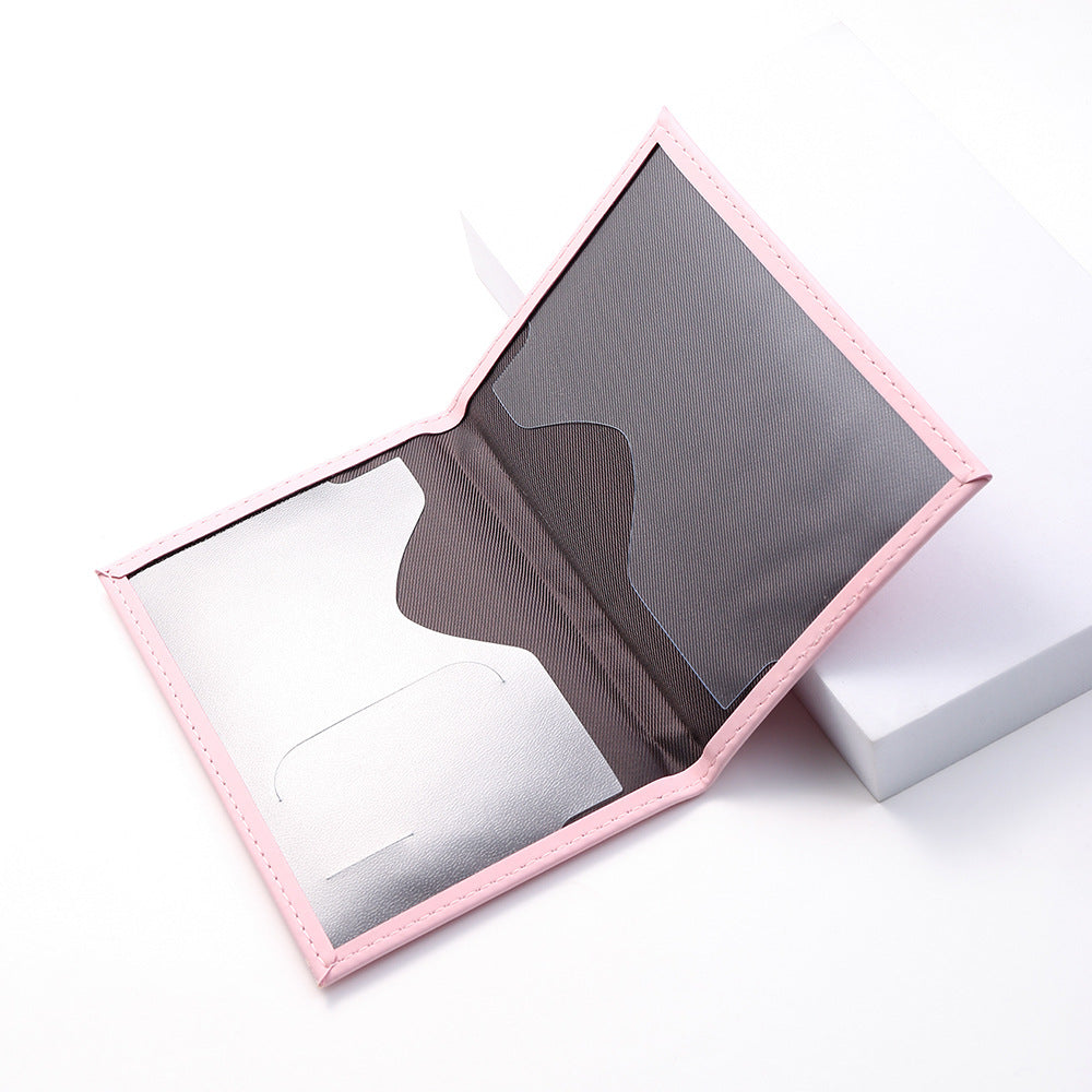 Pochette Passeport en Cuir Anti-RFID – Porte-cartes & Portefeuille Voyage