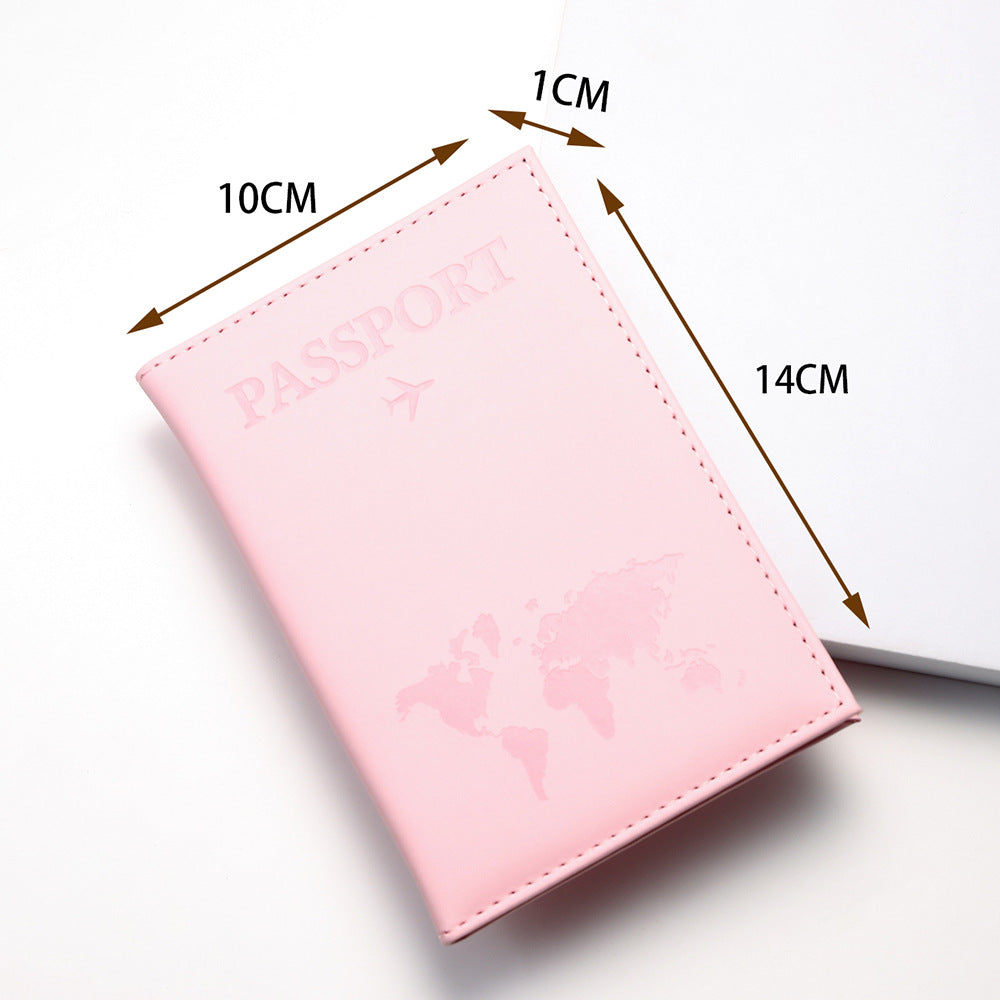 Pochette Passeport en Cuir Anti-RFID – Porte-cartes & Portefeuille Voyage