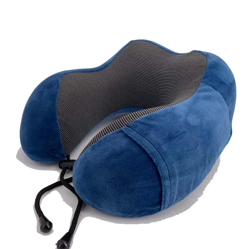 Oreiller cervical en mousse à mémoire de forme – Voyage avion & sommeil