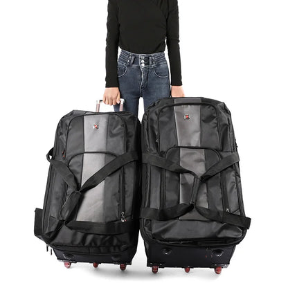 Valise à roulettes grande capacité – 28/32 pouces, imperméable & légère