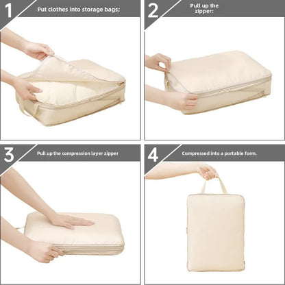 Set 4 cubes de rangement valise – Impérméable, léger & compressible