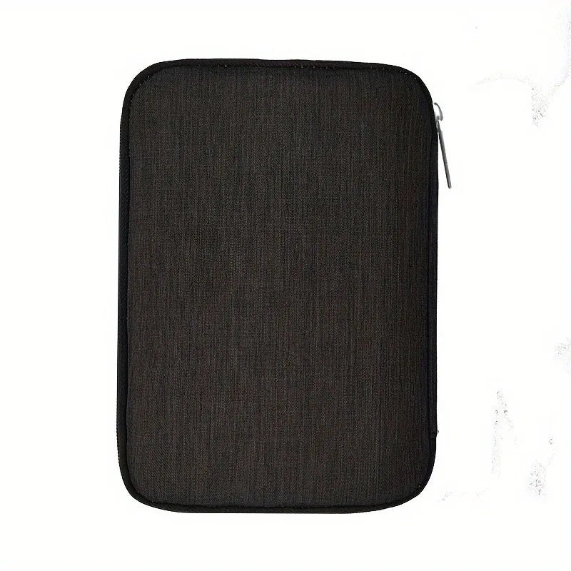 Travel Essentials Multi-pocket Cable Organizer Bag, Small Charging Cord Storage, Charger, Cables, Cord Storage And Accessory Bag