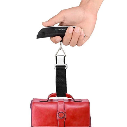 Pèse-bagage numérique portable – Écran LCD, jusqu'à 50 kg
