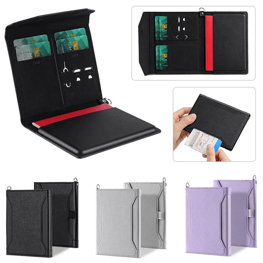 Porte-Passeport Multifonction – Tournage Rapide & Multi-compartiments