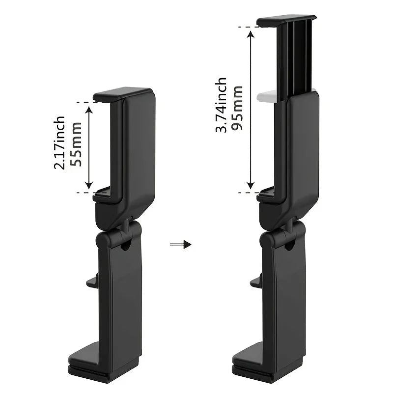 Support téléphone avion & train – Pliable, ajustable & rotatif