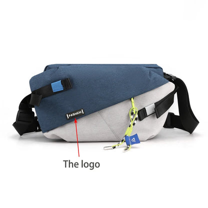 High Quality Nylon Panelled Waist Packs 2026 New Brand Unisex Chest Pack Casual Outdoor Travel Crossbody Bag Men Wasit Belt Bags