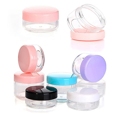 Flacons toilette voyage rechargeables – Set 4, sans BPA & anti-fuite