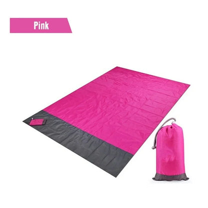 Couverture de Plage Imperméable & Anti-sable – Légère & Compacte