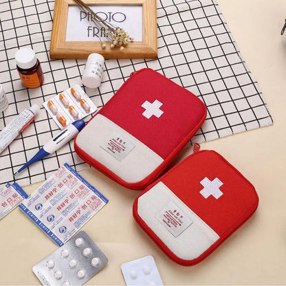 Trousse de premiers soins de voyage – Pochette médicaments portable