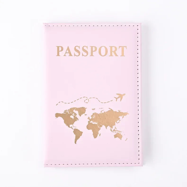 Pochette Passeport en Cuir Anti-RFID – Porte-cartes & Portefeuille Voyage