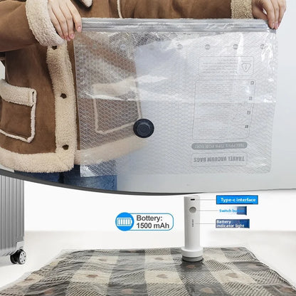 Sac de compression sous vide pour valise – Vêtements & couettes