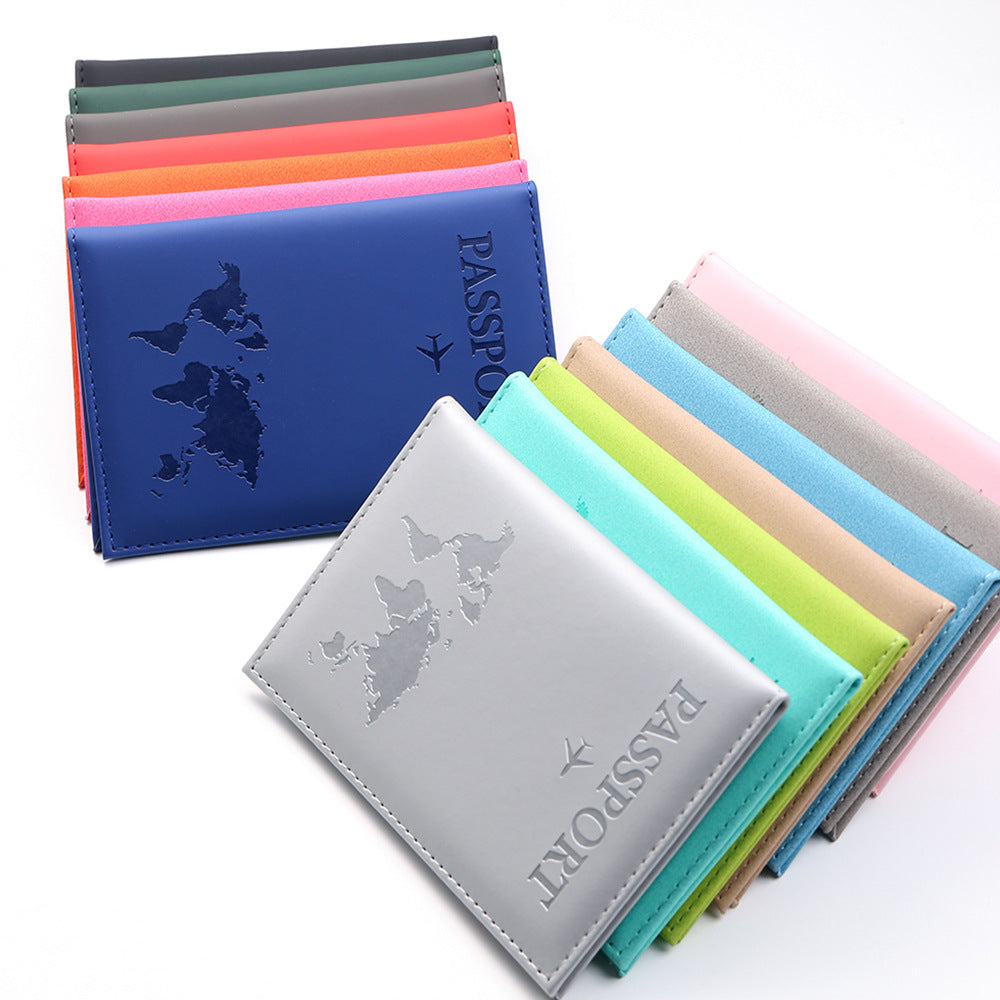 Pochette Passeport en Cuir Anti-RFID – Porte-cartes & Portefeuille Voyage