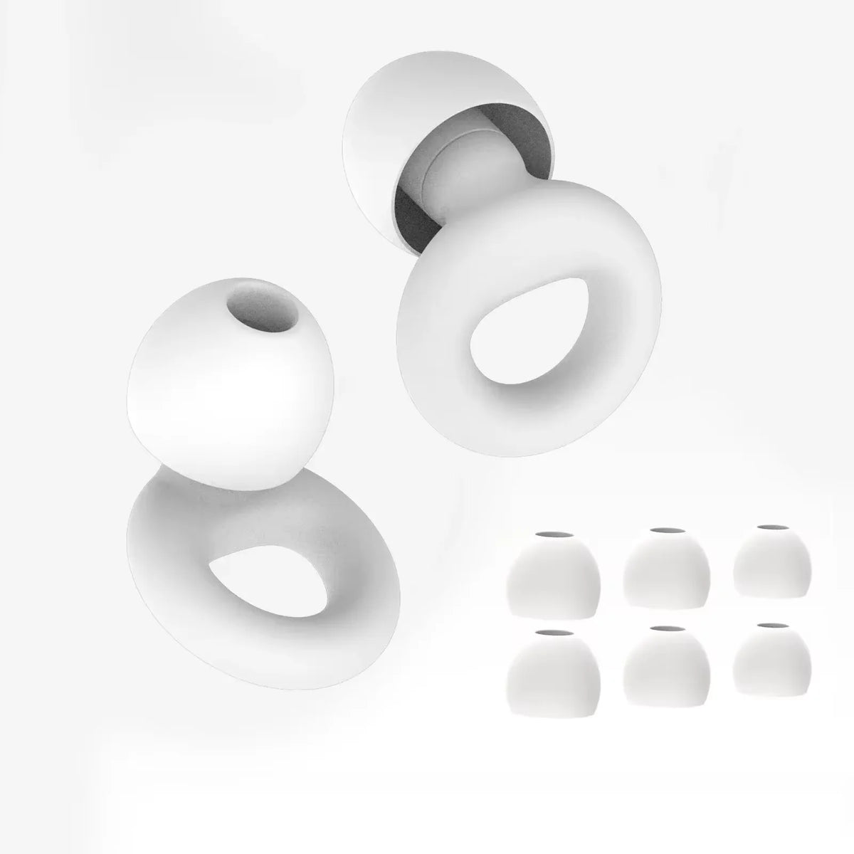 Bouchons d’oreilles silicone voyage – Réduction bruit, sommeil en avion