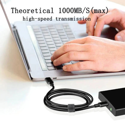 USB-C Fast Charging Cable 60W Travel – 10Gbps Transfer, 1m & 2m