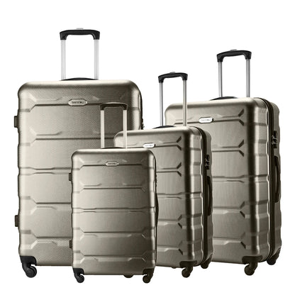 Set de 4 Valises Rigides Spinner – 18/22/26/30 pouces