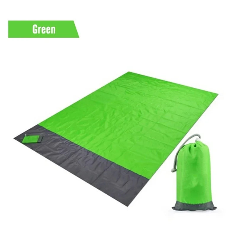 Couverture de Plage Imperméable & Anti-sable – Légère & Compacte