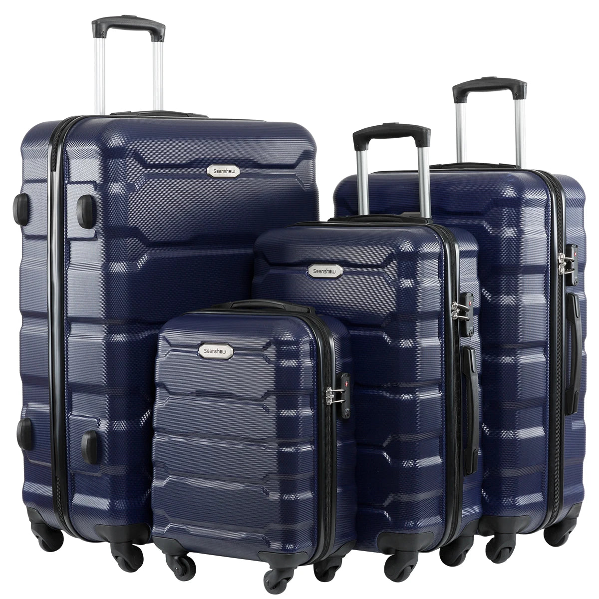 Set de 4 Valises Rigides Spinner – 18/22/26/30 pouces