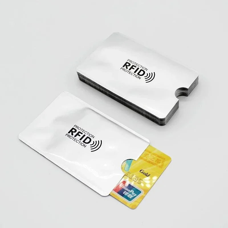 Protège-Cartes Anti-RFID – Set de 5 ou 10 pochettes de protection