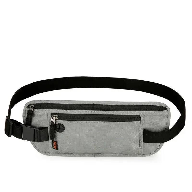Ceinture Banane Anti-RFID – Porte-monnaie & Passeport Caché pour Voyage