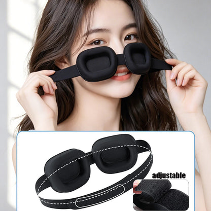 3D Eye Contour Sleep Mask – Blackout, Adjustable & Travel