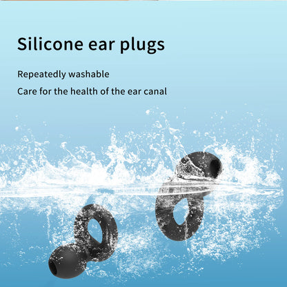Bouchons d’oreilles silicone voyage – Réduction bruit, sommeil en avion