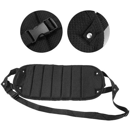 Portable Airplane Footrest – Adjustable Strap & Long-Haul Comfort