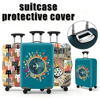 Housse de protection impérméable pour valise de voyage – Anti-égrafignures & fun