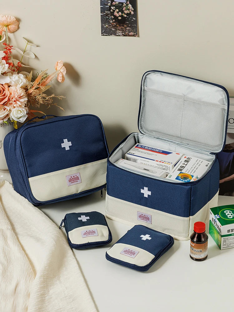 Trousse de premiers soins de voyage – Pochette médicaments portable