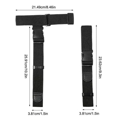 Travel Luggage Strap Suitcase Belt Elastic Telescopic Travel Bag Belt Set For Suitcase Fixed Belt Travel Buckle Strap