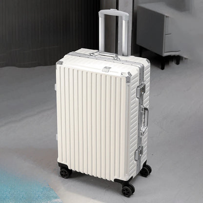 Valise trolley à cadre aluminium 20"-28" – Port USB, serrure à combinaison & roues spinner