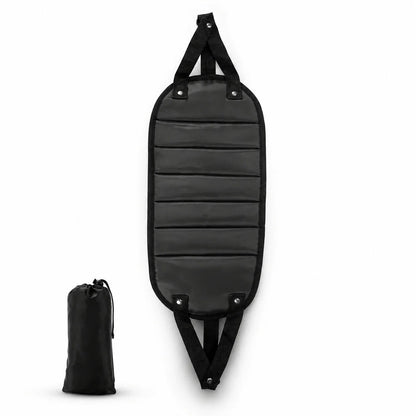 Repose-pied hamac voyage – Avion & train, bambou avec sangle réglable