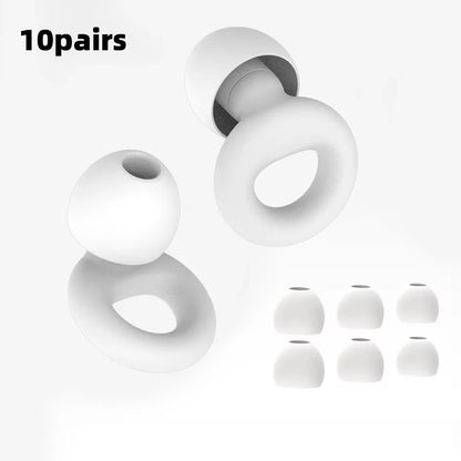 Bouchons d’oreilles silicone voyage – Réduction bruit, sommeil en avion
