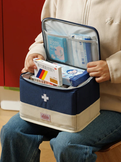 Trousse de premiers soins de voyage – Pochette médicaments portable