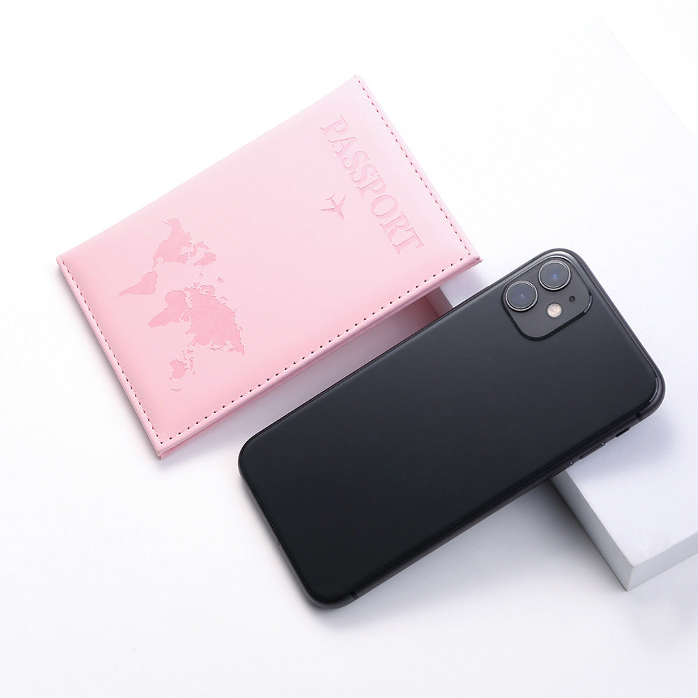 Pochette Passeport en Cuir Anti-RFID – Porte-cartes & Portefeuille Voyage