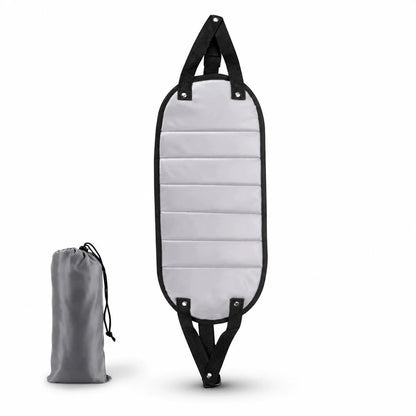 Repose-pied hamac voyage – Avion & train, bambou avec sangle réglable