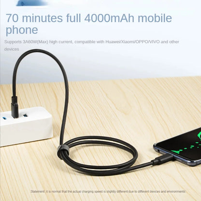 USB-C Fast Charging Cable 60W Travel – 10Gbps Transfer, 1m & 2m