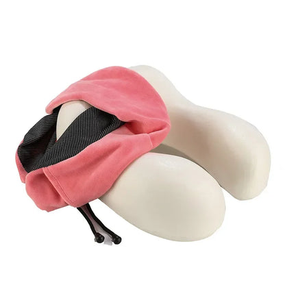 Oreiller cervical en mousse à mémoire de forme – Voyage avion & sommeil
