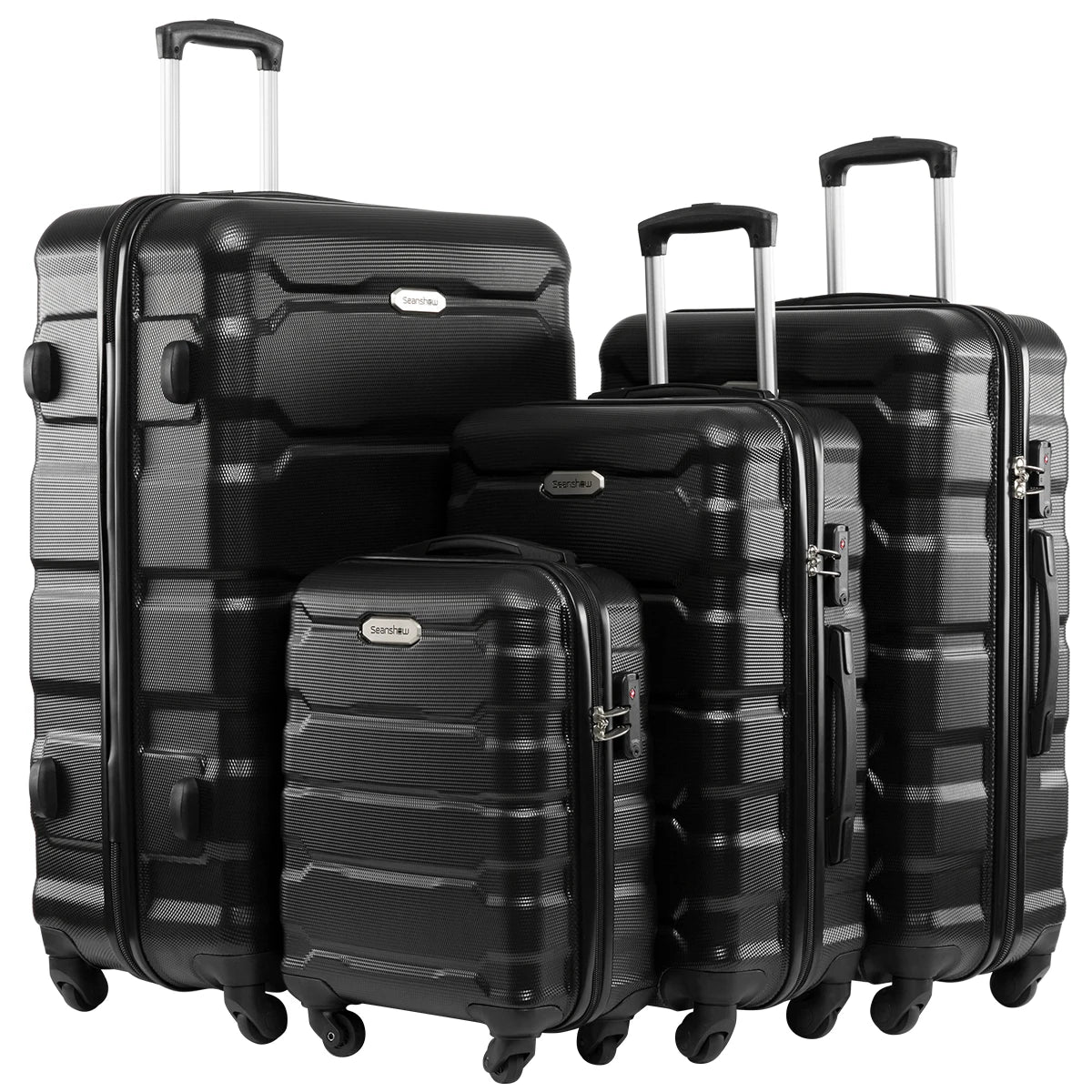 Set de 4 Valises Rigides Spinner – 18/22/26/30 pouces