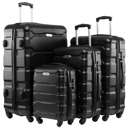 Set de 4 Valises Rigides Spinner – 18/22/26/30 pouces