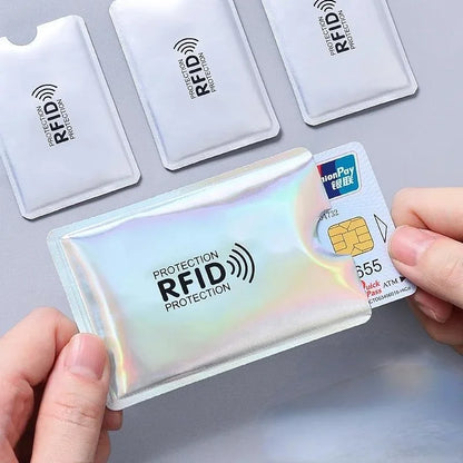 Protège-Cartes Anti-RFID – Set de 5 ou 10 pochettes de protection