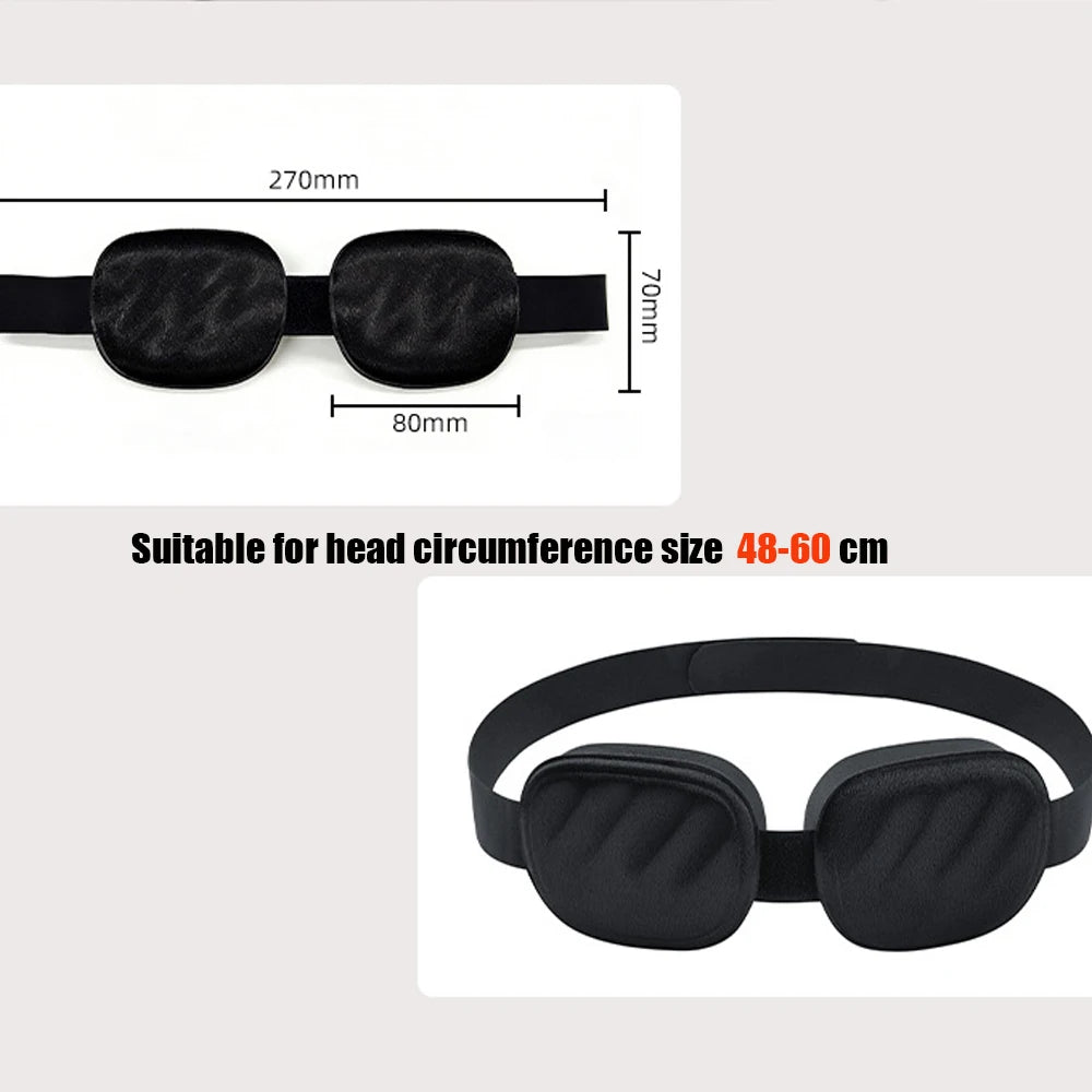 3D Eye Contour Sleep Mask – Blackout, Adjustable & Travel