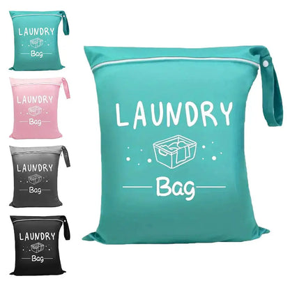 Large Travel Laundry Bag  Waterproof Portable Dirty Clothes Storage Bag  for Gym Clothes Swimming Yoga  Clothes Organizer Bag
