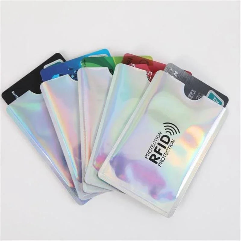 Protège-Cartes Anti-RFID – Set de 5 ou 10 pochettes de protection