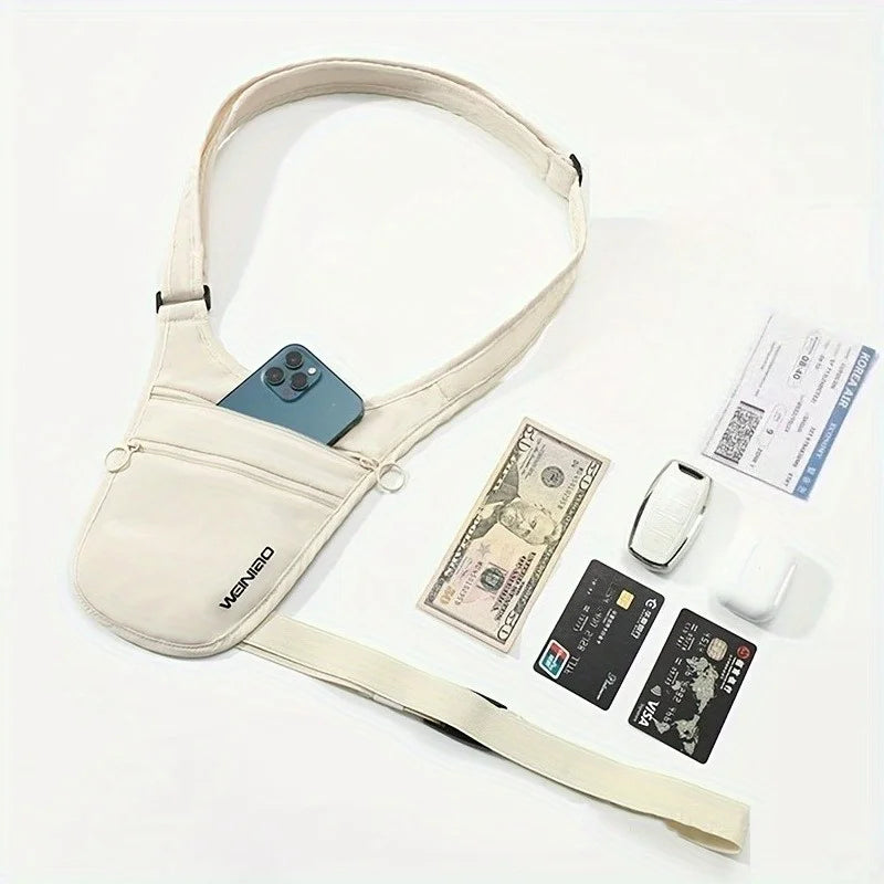 Sac banane anti-vol voyage – Passeport, cartes & sport outdoor
