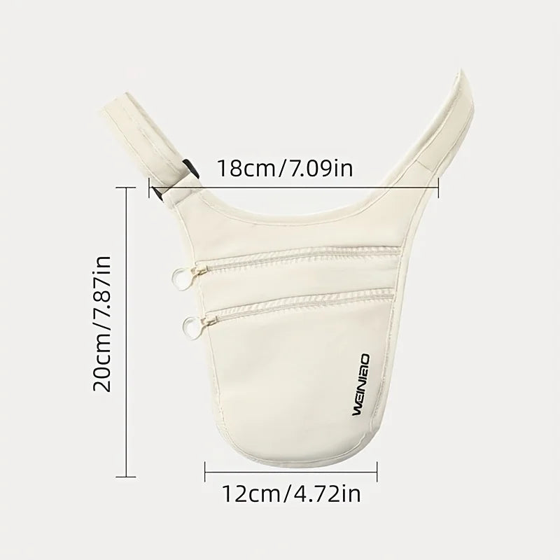 Sac banane anti-vol voyage – Passeport, cartes & sport outdoor