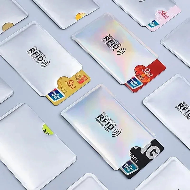 Protège-Cartes Anti-RFID – Set de 5 ou 10 pochettes de protection