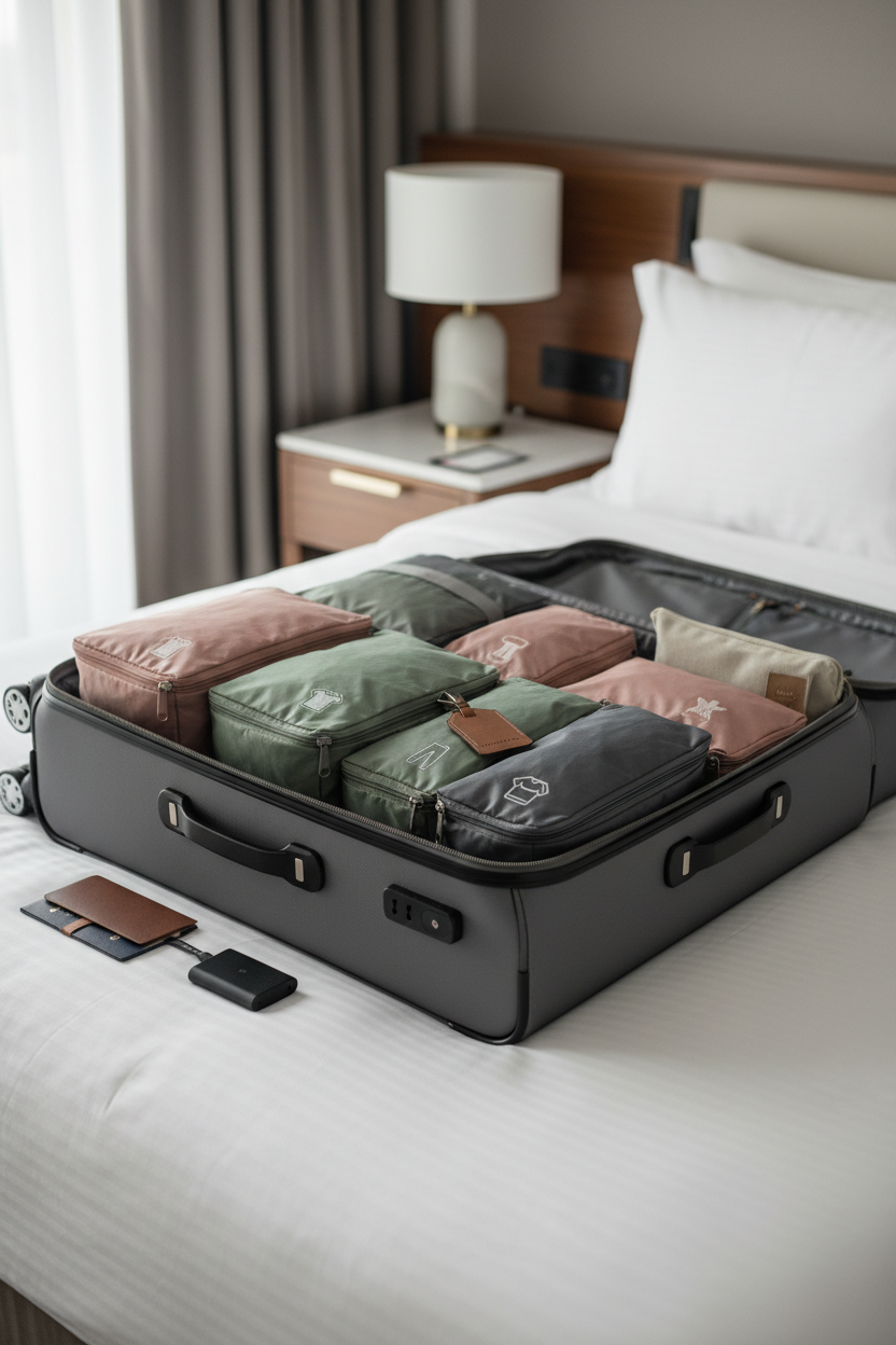 Cubes de rangement valise lifestyle Pinterest